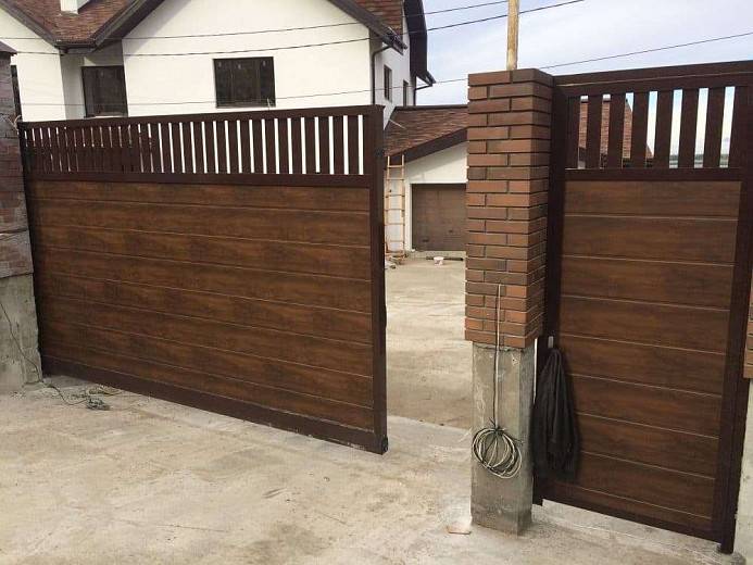 Откатные ворота. Откатные ворота.