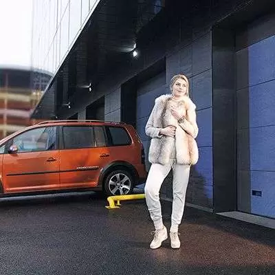 Промышленные ворота серии ProTrend Промышленные ворота цвета серый антрацит