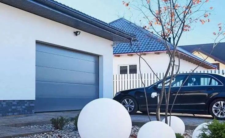 Секционные гаражные ворота серии Prestige