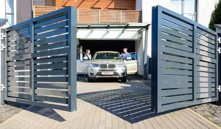 Распашные ворота в Энгельсе