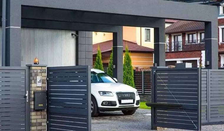 Распашные ворота в Энгельсе